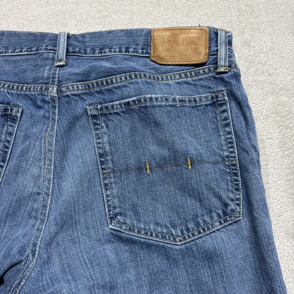 Vintage Polo Ralph Lauren Medium Wash Jeans Mens 36x30‎ Dungarees